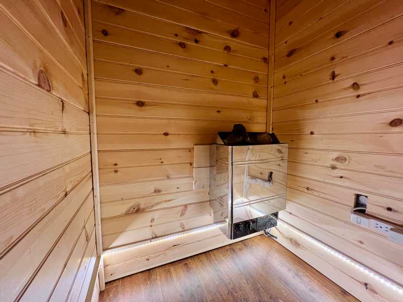 Sauna interior horizontal